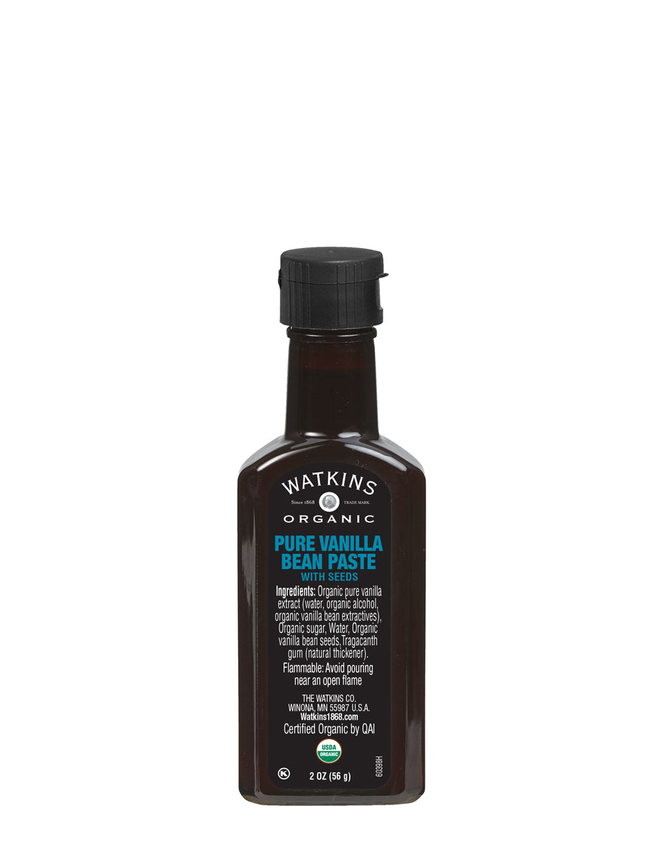 Organic Pure Vanilla Bean Paste with Seeds, 2 oz.