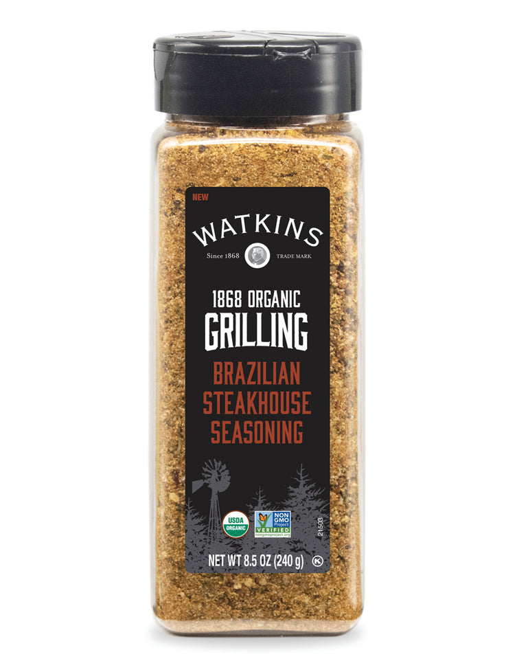 Organic Grilling Brazilian Steakhouse Seasoning, 8.5 oz.