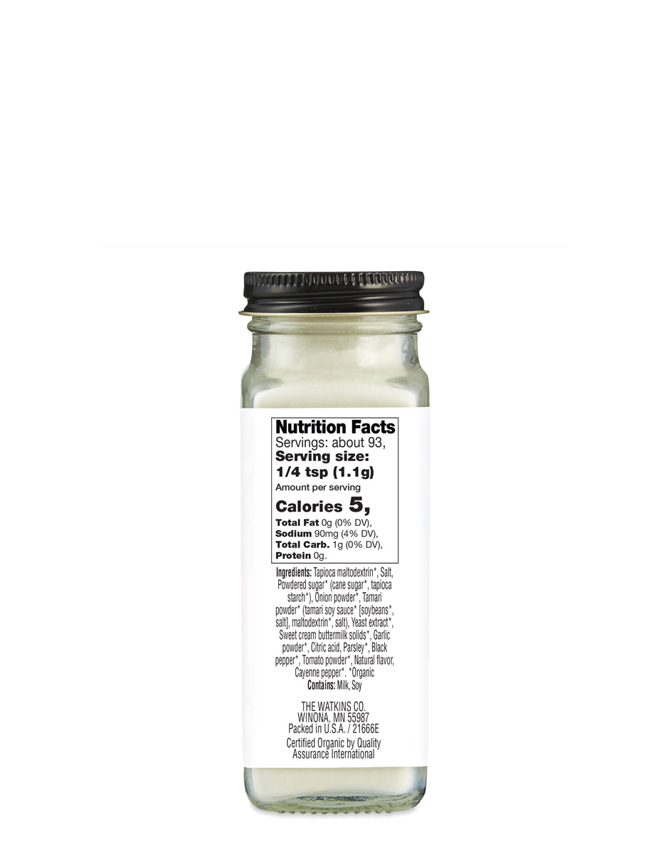 Organic Ranch Popcorn Seasoning