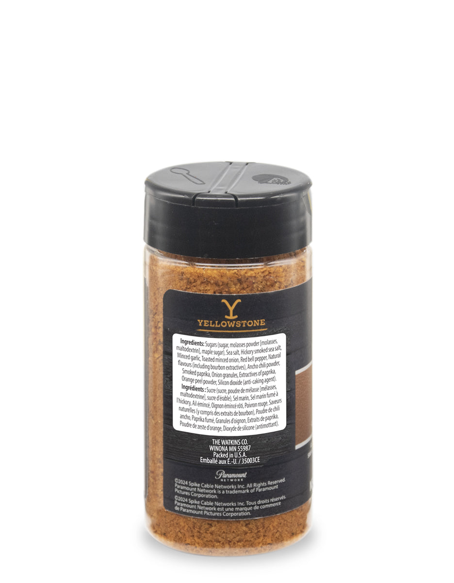 Yellowstone Smoky Bourbon Seasoning & Rub