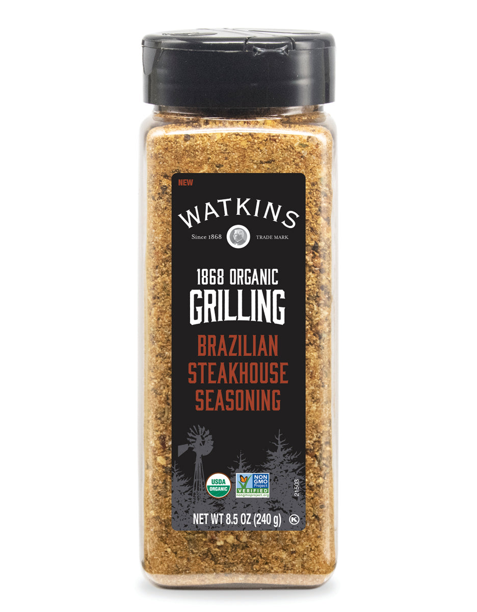 Organic Grilling Brazilian Steakhouse Seasoning, 8.5 oz.