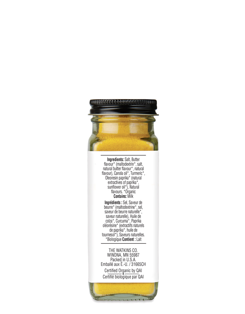 Organic Butter Popcorn Seasoning Salt