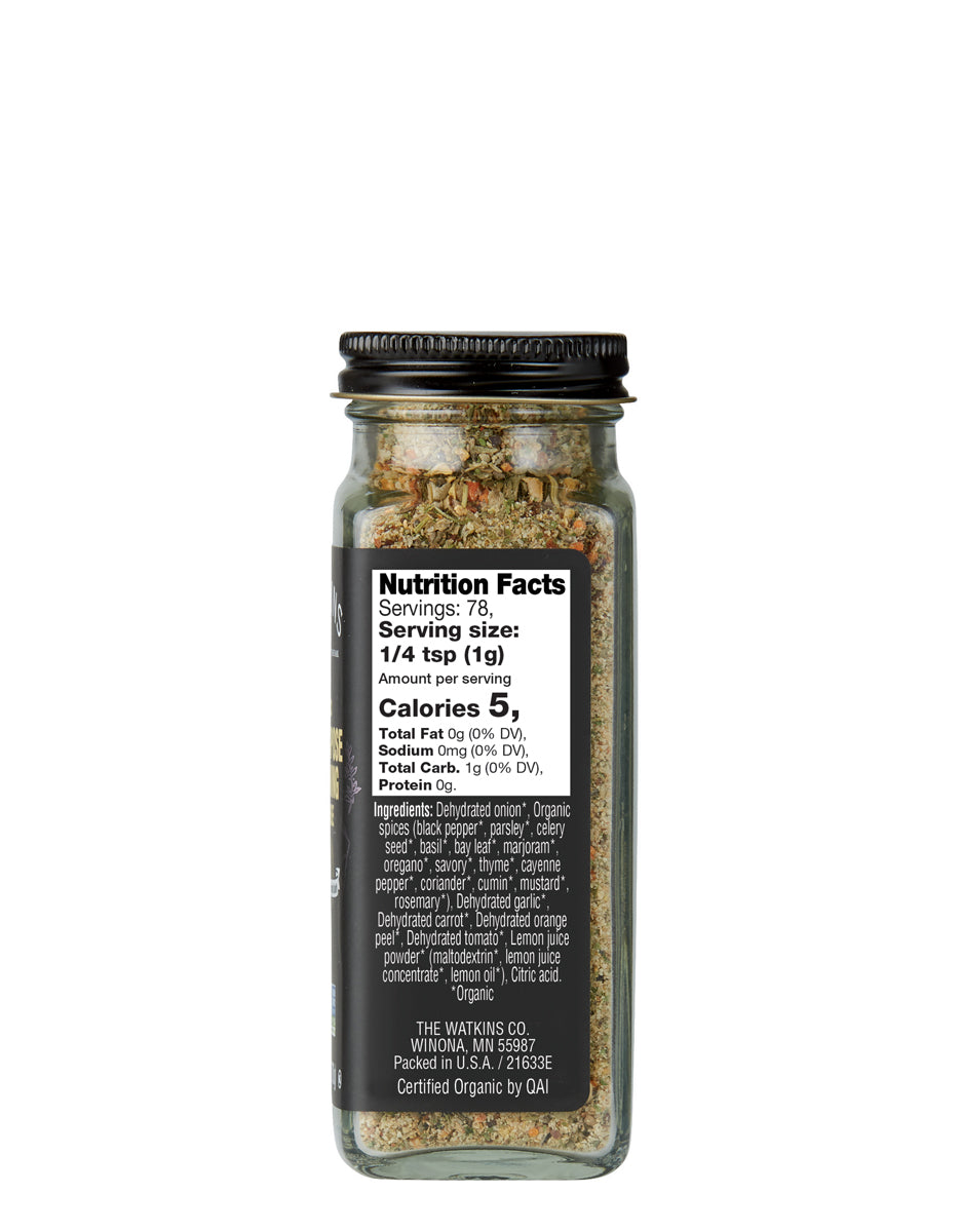 Organic All Purpose Seasoning Salt Free
