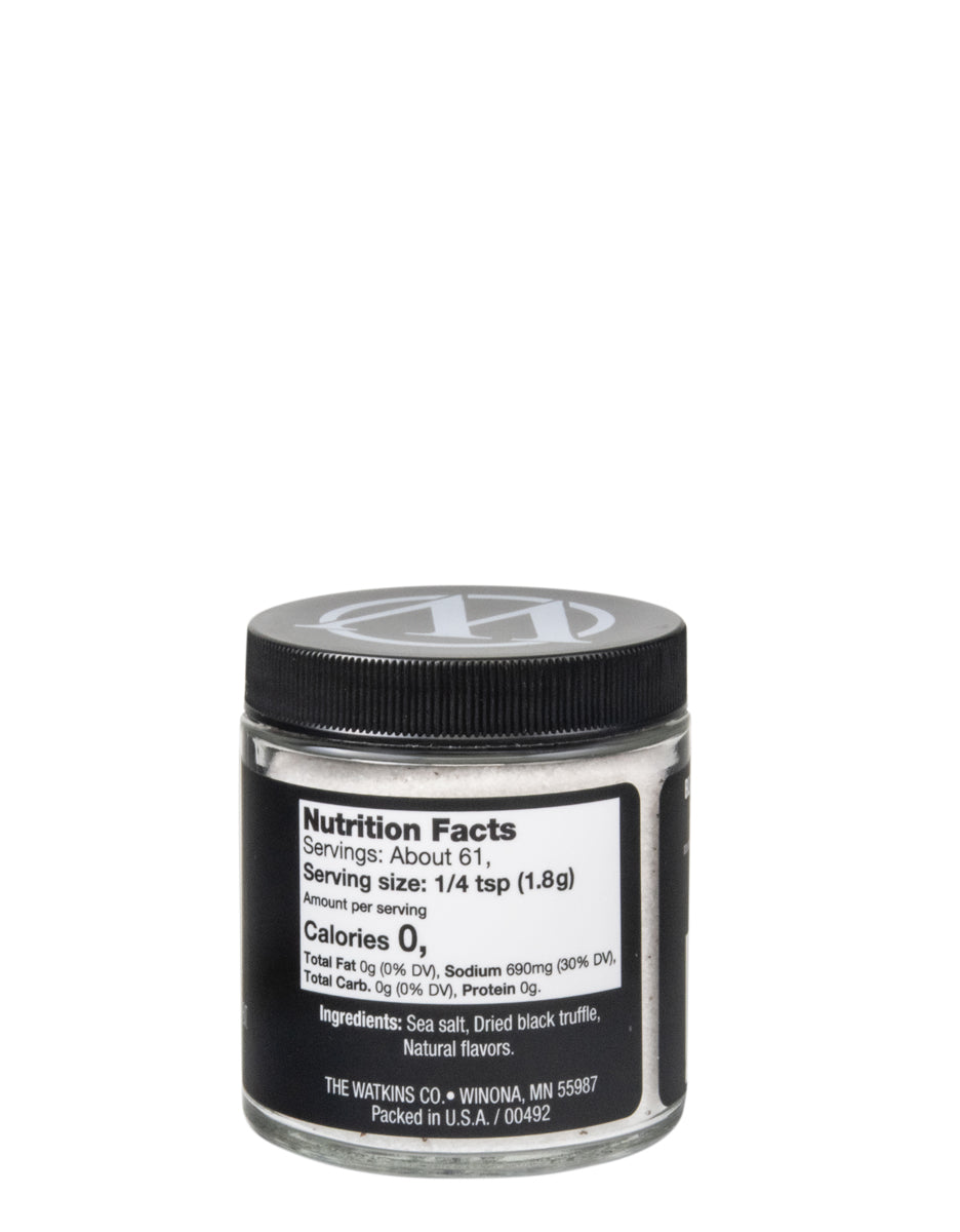 Black Truffle Sea Salt, 3.9 oz.