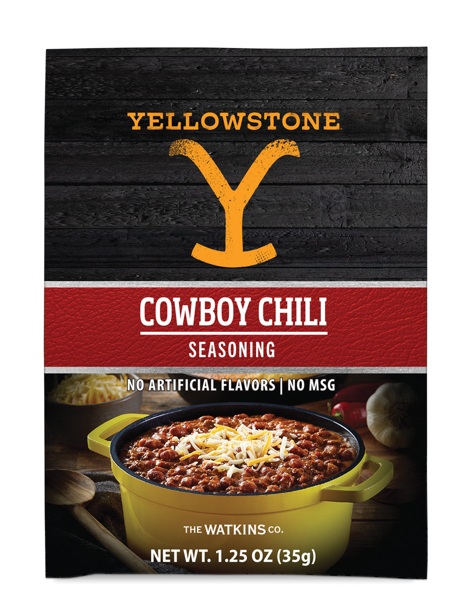 Yellowstone Cowboy Chili Seasoning, Pack of 12
