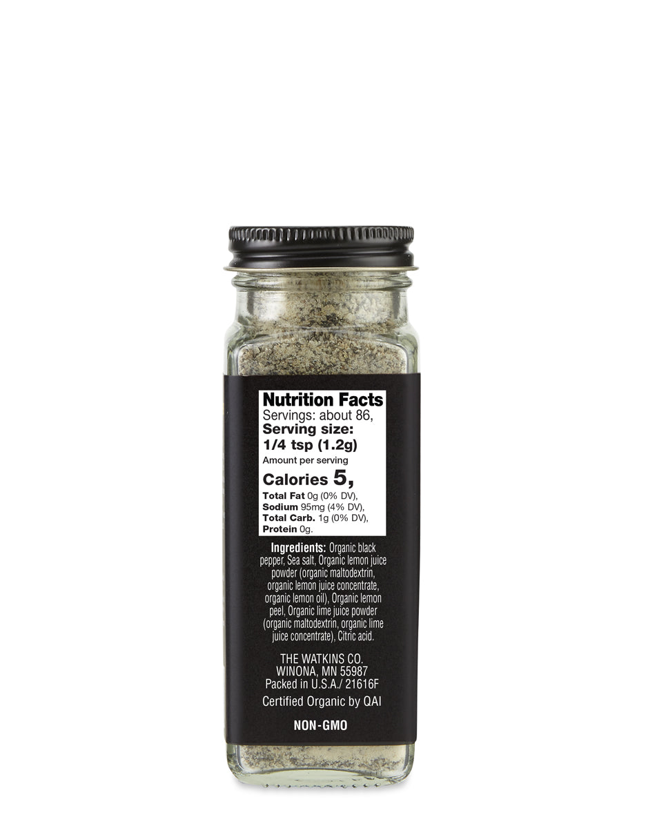 Organic Lemon Pepper Blend