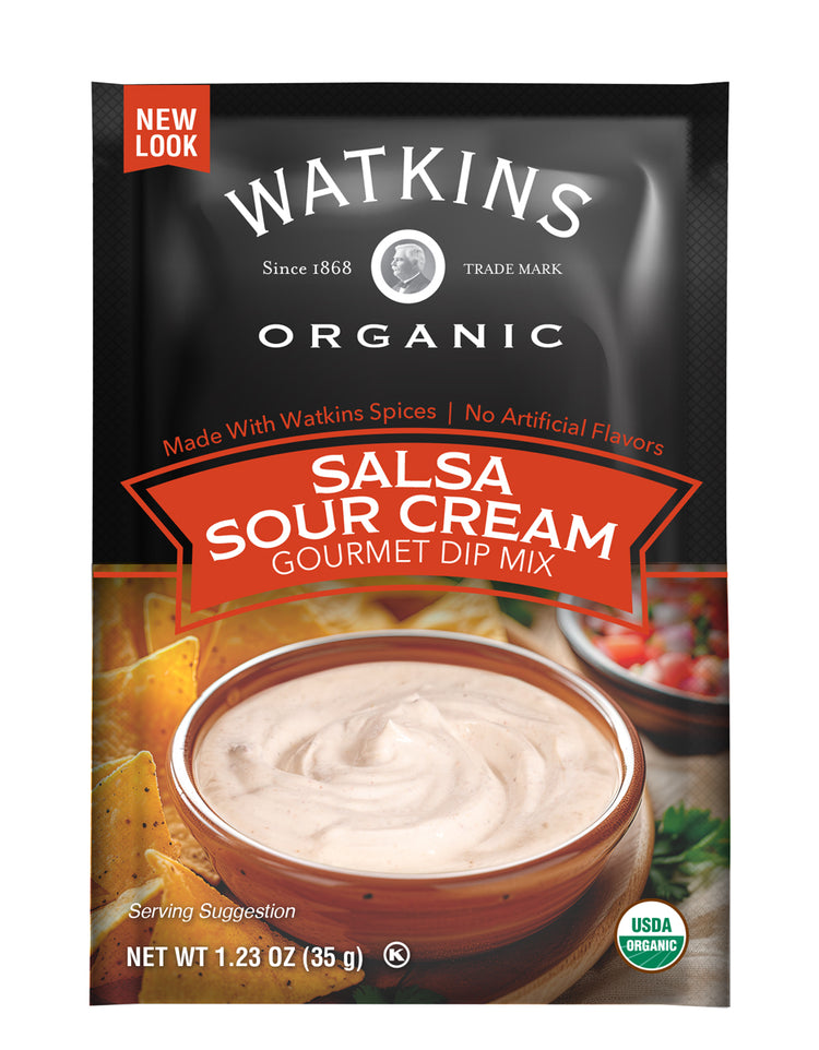 Organic Salsa & Sour Cream Dip Mix