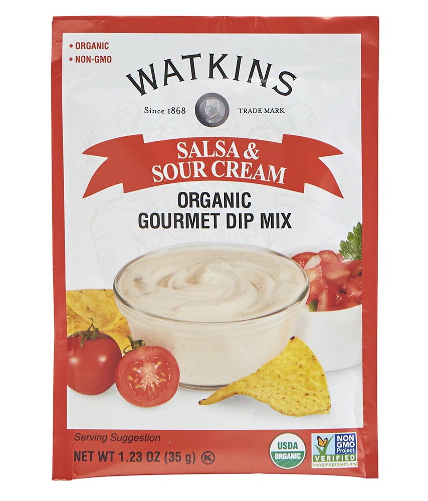 Organic Salsa & Sour Cream Dip Mix