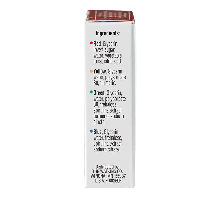 Assorted Food Coloring