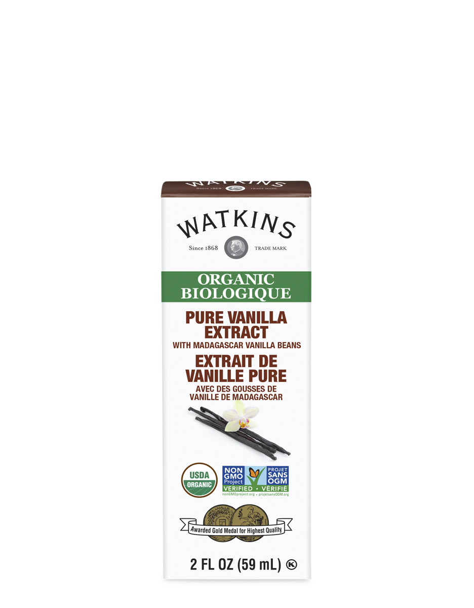 Organic Pure Vanilla Extract, 59 mL
