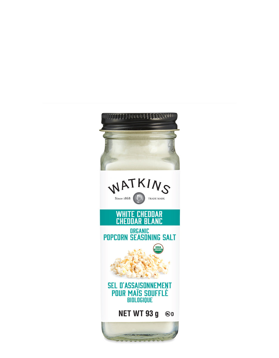 Organic White Cheddar Popcorn Seasoning  Salt