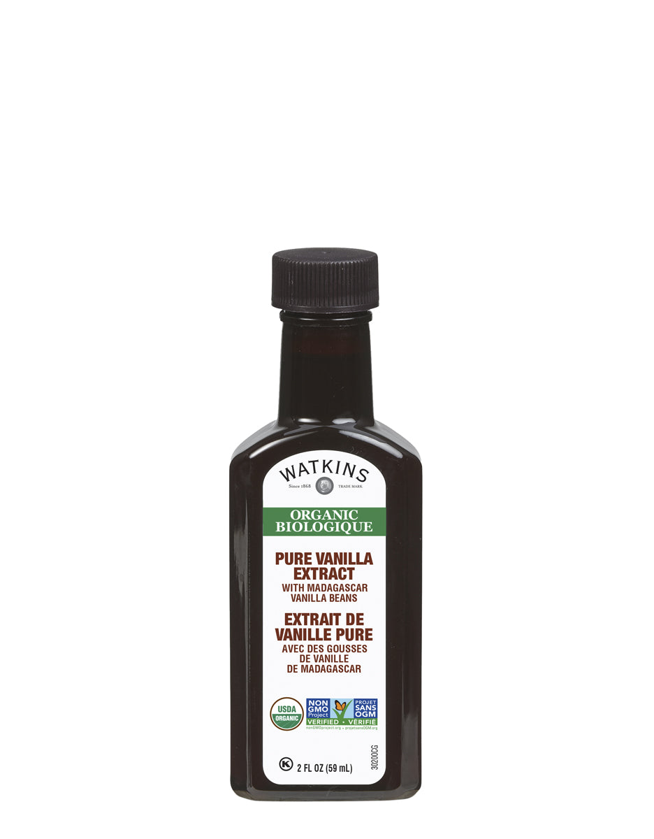 Organic Pure Vanilla Extract, 59 mL