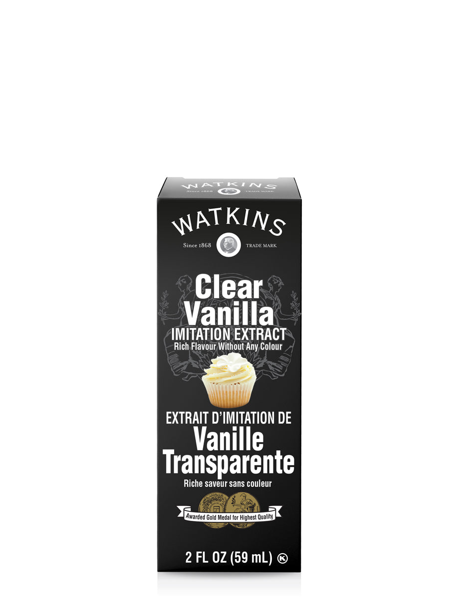 Vanilla Extract, Clear Imitation, 59 mL