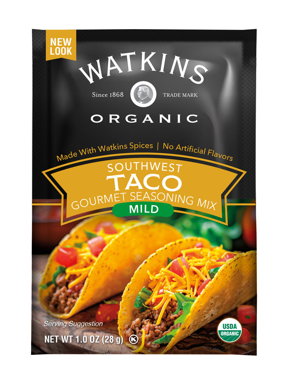 Taco Organic Gourmet Seasoning Mix Mild