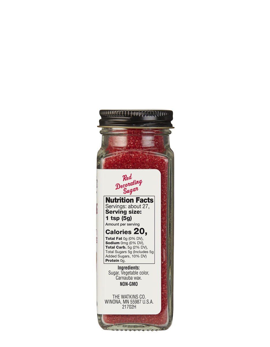 Red Decorating Sugar