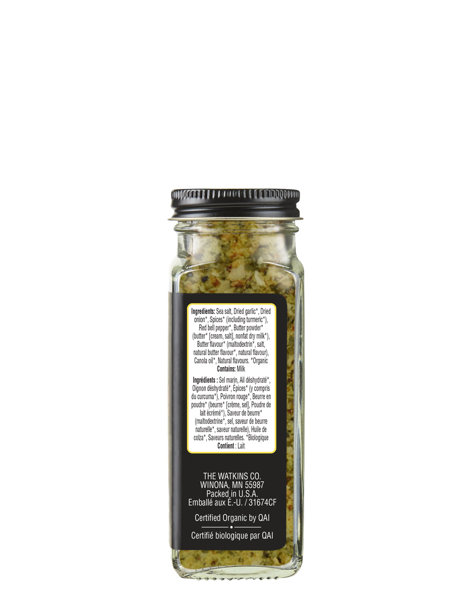 Organic Grilling Buttery Herb Seasoning