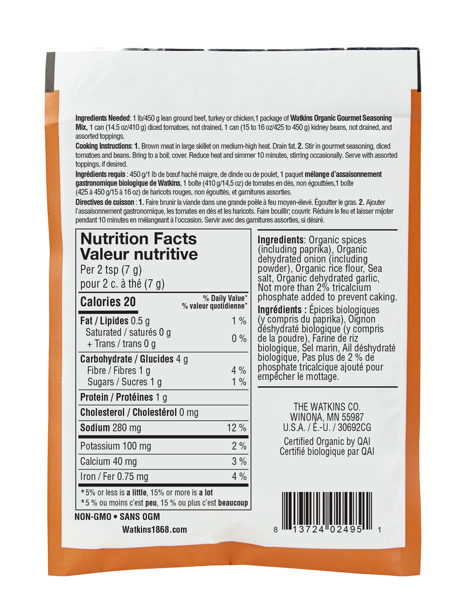 Organic Chili Seasoning MIX